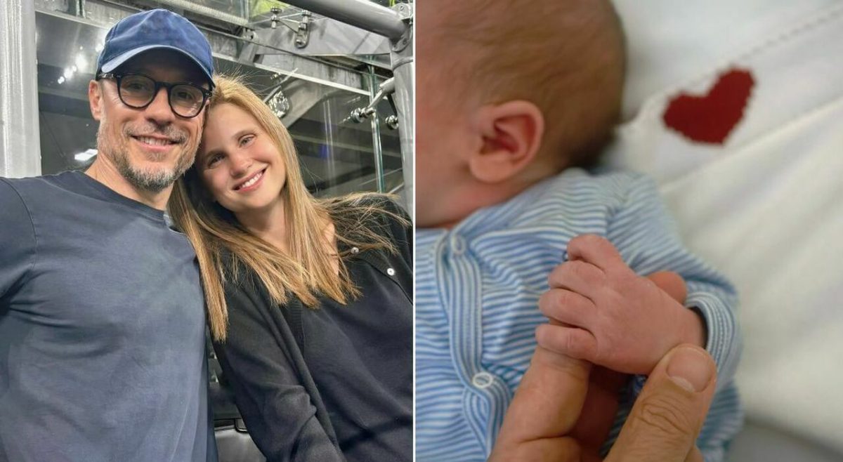 Stefano Accorsi papà per la quinta volta, è nato Davide con Bianca Vitali