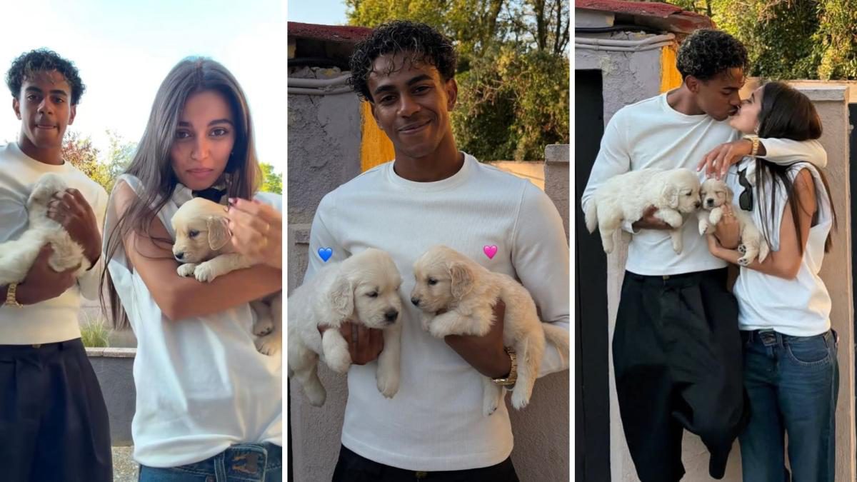 Lamine Yamal e Inés García, due golden retriever in arrivo nella casa di Barcellona