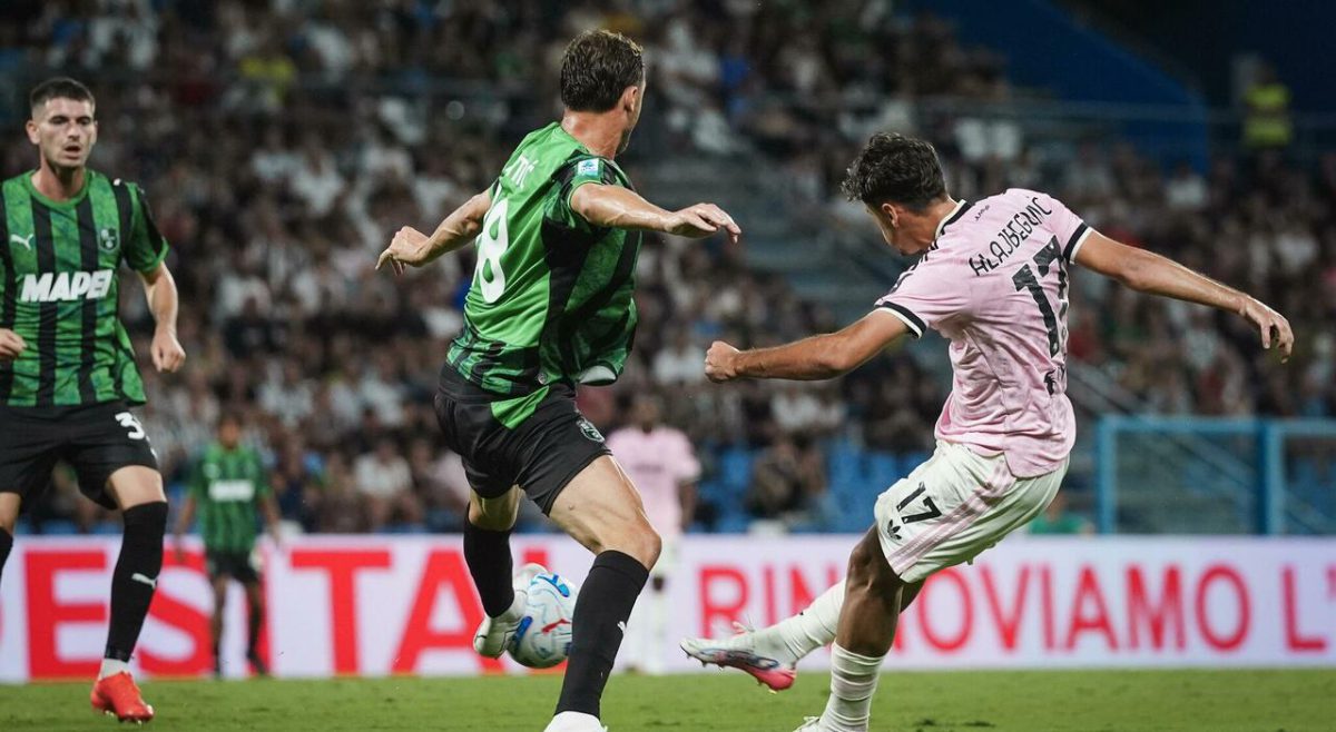 Sassuolo-Juventus 3-2, Zhegrova brilla ma Adzic punisce Spalletti al 94