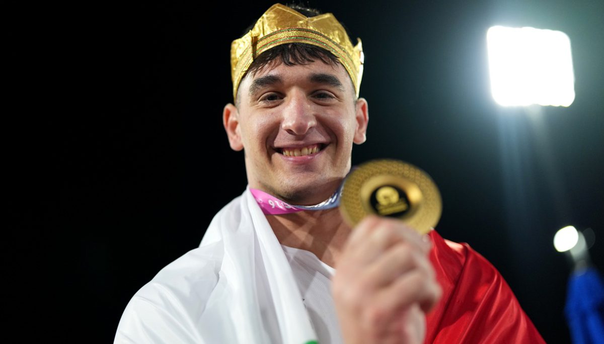 Leonardo Fabbri numero uno nel peso, il 2026 lo consacra ai vertici mondiali