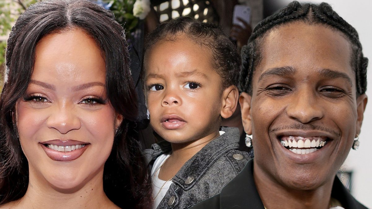 A$AP Rocky a Copenaghen, Rihanna e il figlio Riot salgono sul palco durante il concerto