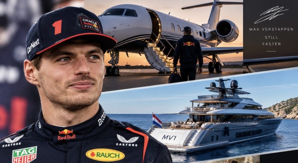 Max Verstappen rinnova con Red Bull fino al 2030, tra jet, yacht e supercar