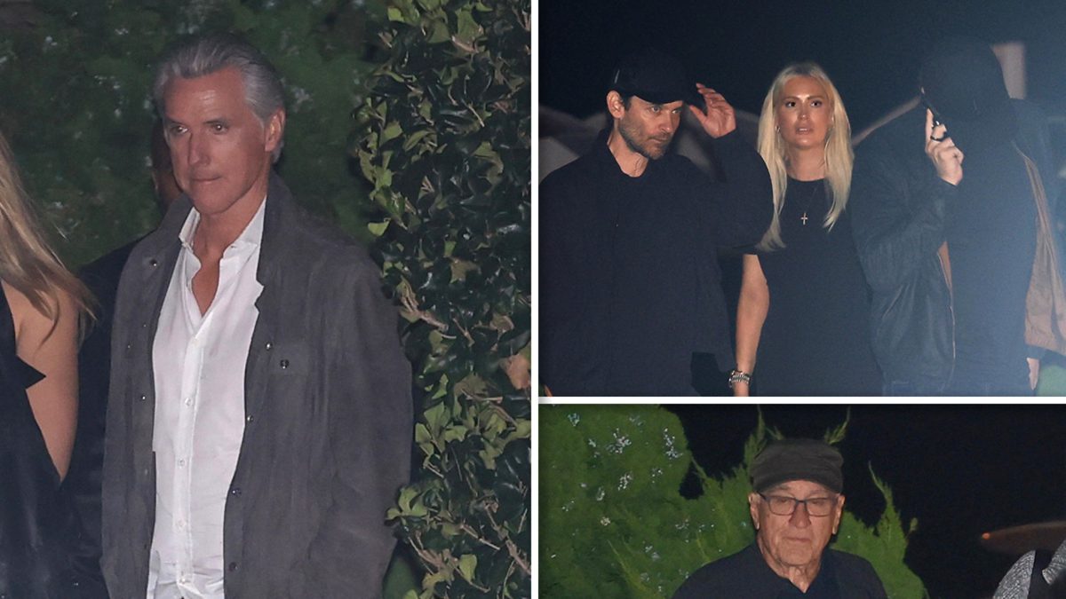 Gavin Newsom a cena con DiCaprio e De Niro, incontro a Malibu tra cinema e politica