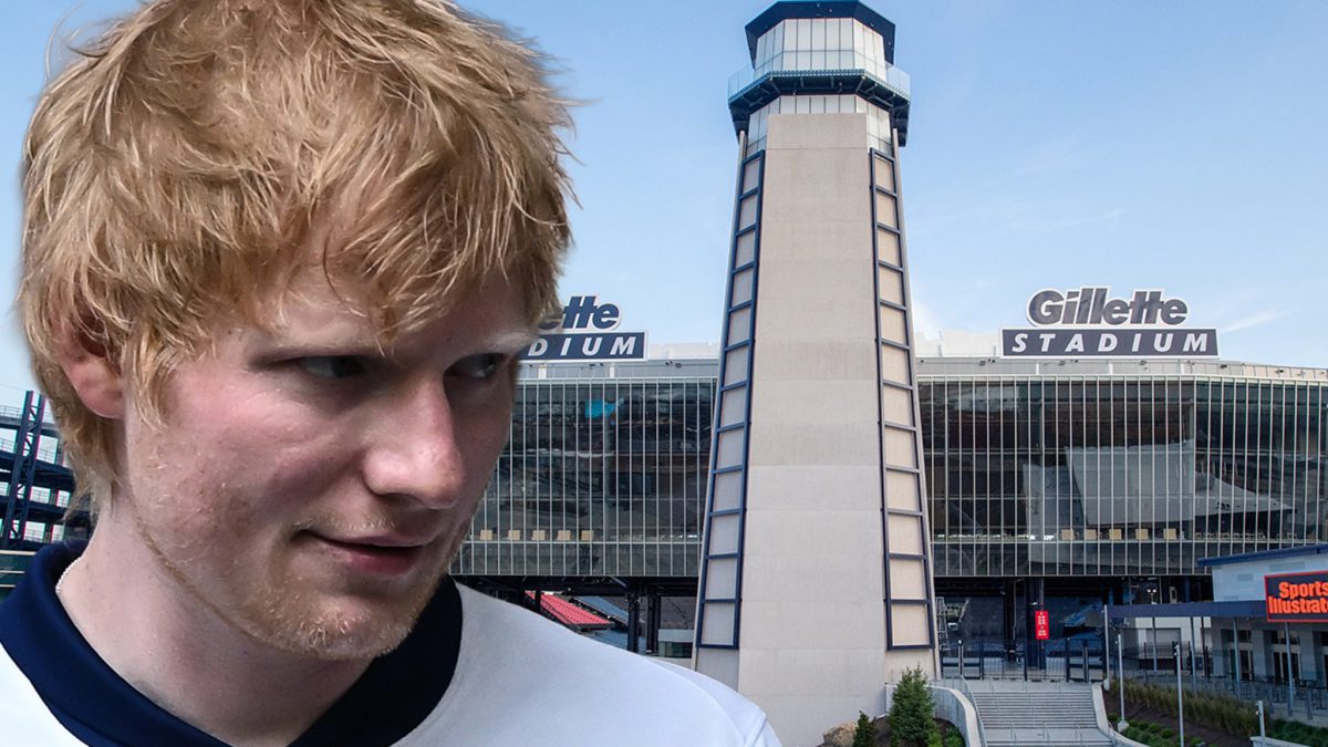 Ed Sheeran, maltempo sul Gillette Stadium: in bilico i due concerti di Foxborough