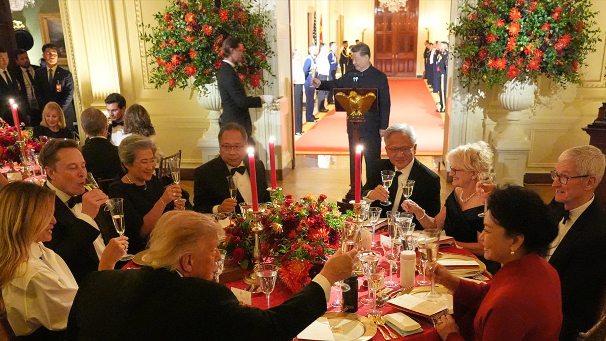 Cena Trump-Xi, al tavolo della Casa Bianca fortune vicine a 1,12 trilioni di dollari