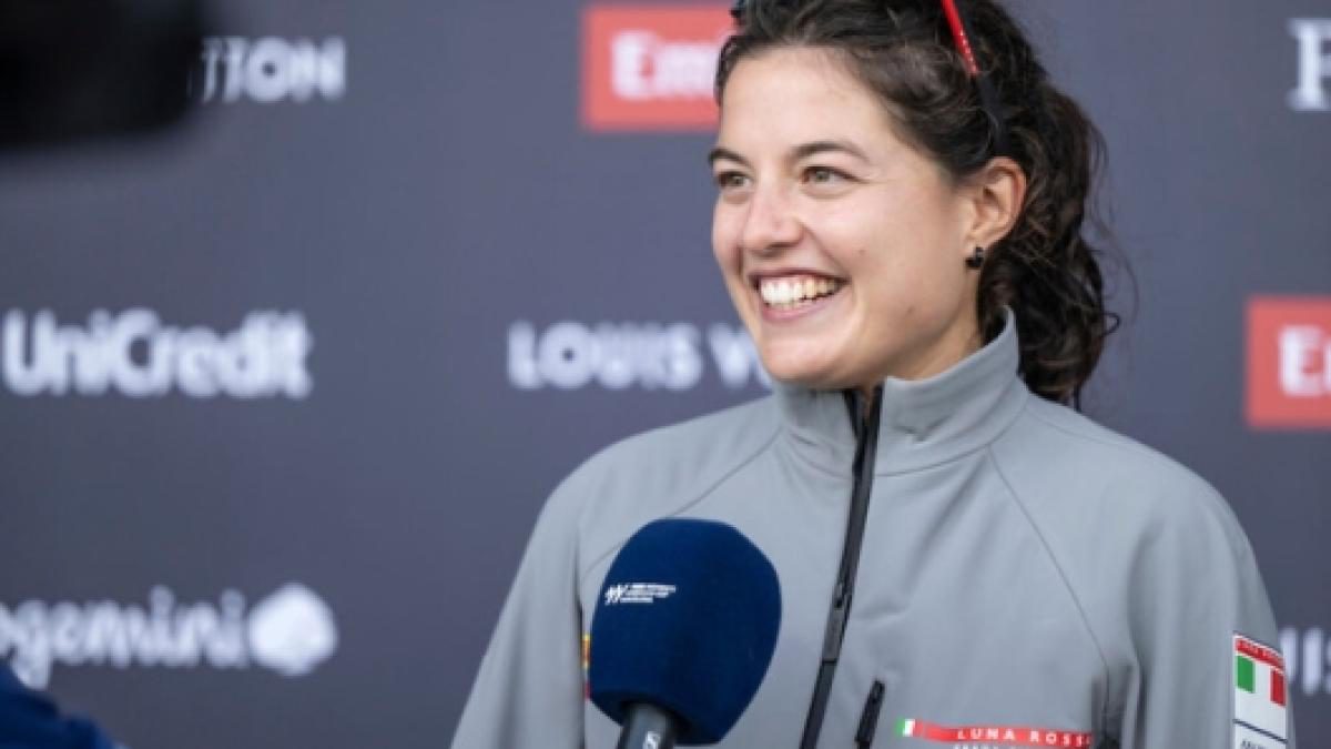 Maria Giubilei con Luna Rossa, la filosofia entra nel team Senior di Coppa America