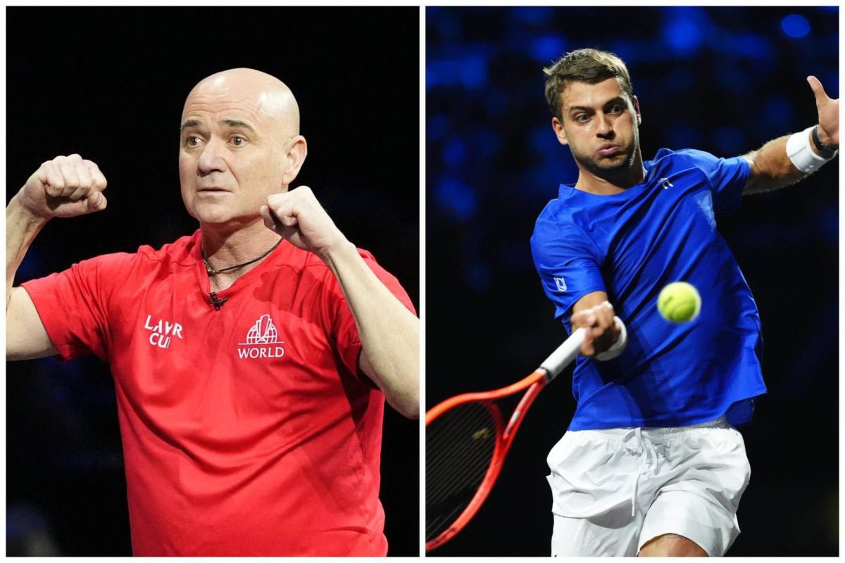 Laver Cup, Agassi sorprende Cobolli alla premiazione con una battuta sul suo fascino