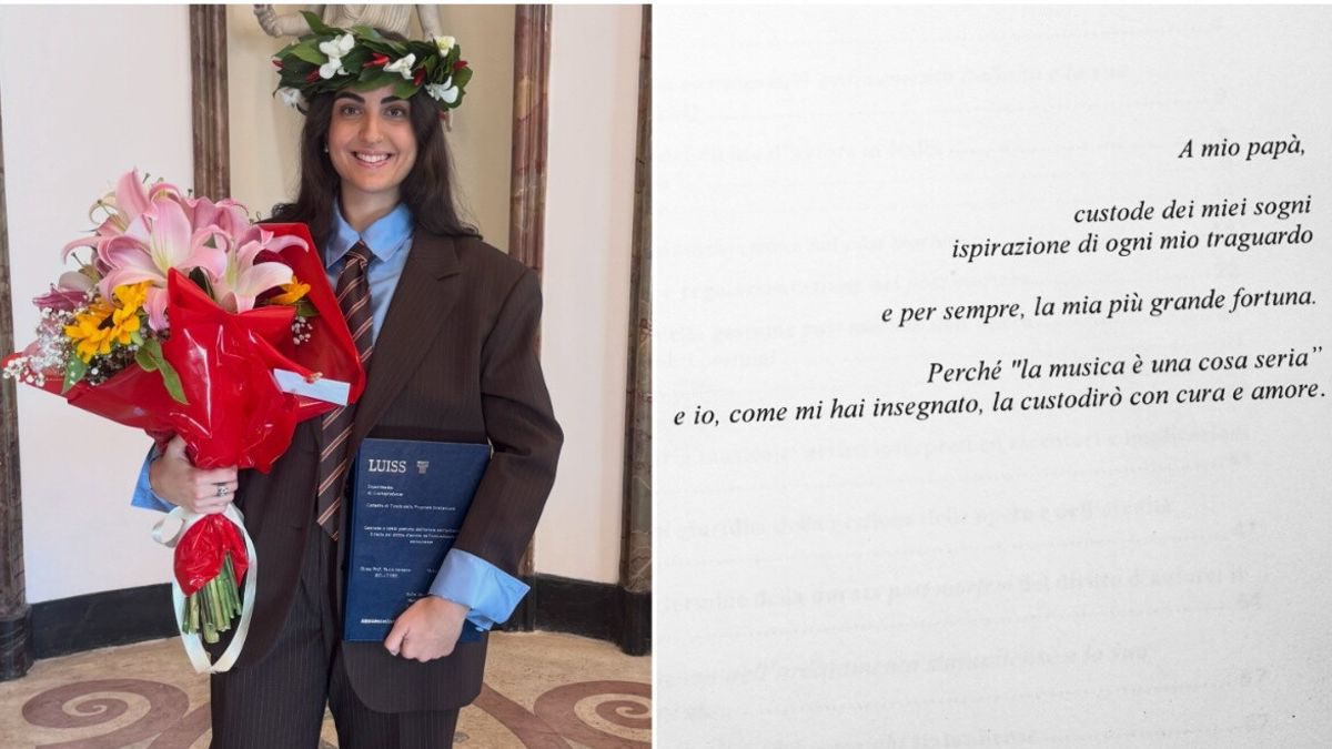 Sofia, la figlia di Pino Daniele si laurea alla Luiss: nella tesi il ricordo dedicato a papà