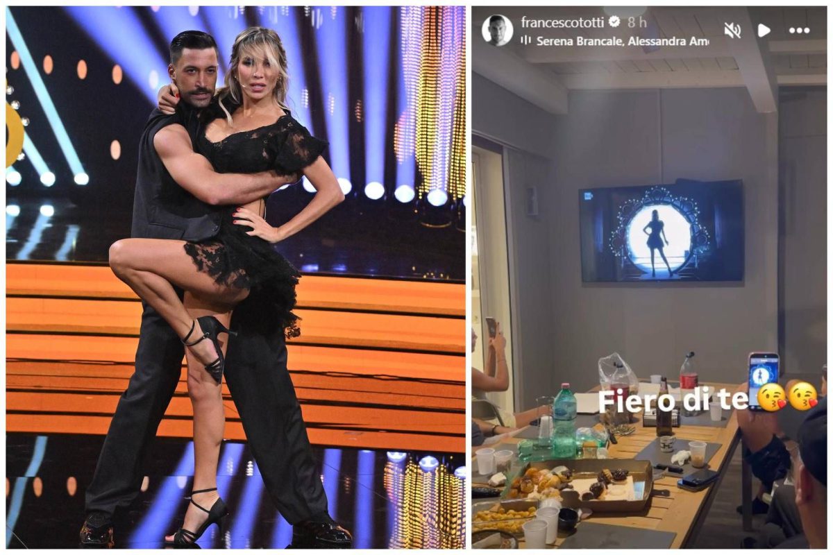 Noemi Bocchi a Ballando, Totti la sostiene mentre lei racconta il peso dell