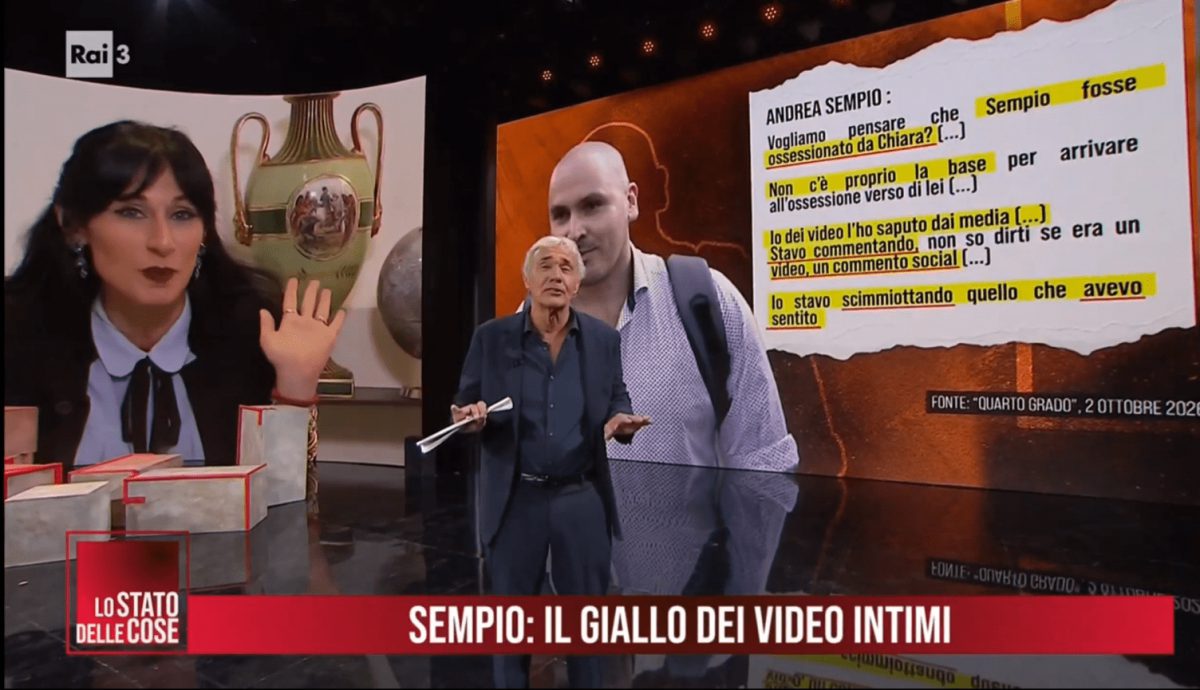 Garlasco, lo scontro in TV tra Angela Taccia e Massimo Giletti sulla lettura delle intercettazioni