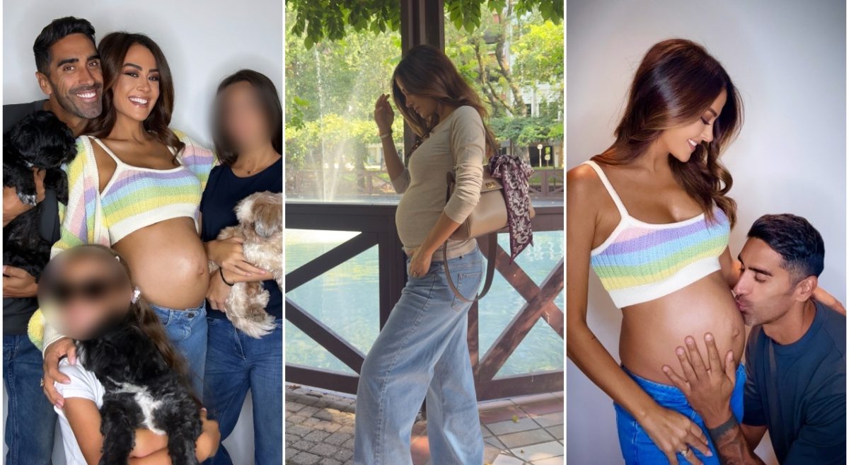 Giorgia Palmas, parto a marzo con il terzo cesareo: la sorpresa delle figlie per il fratellino