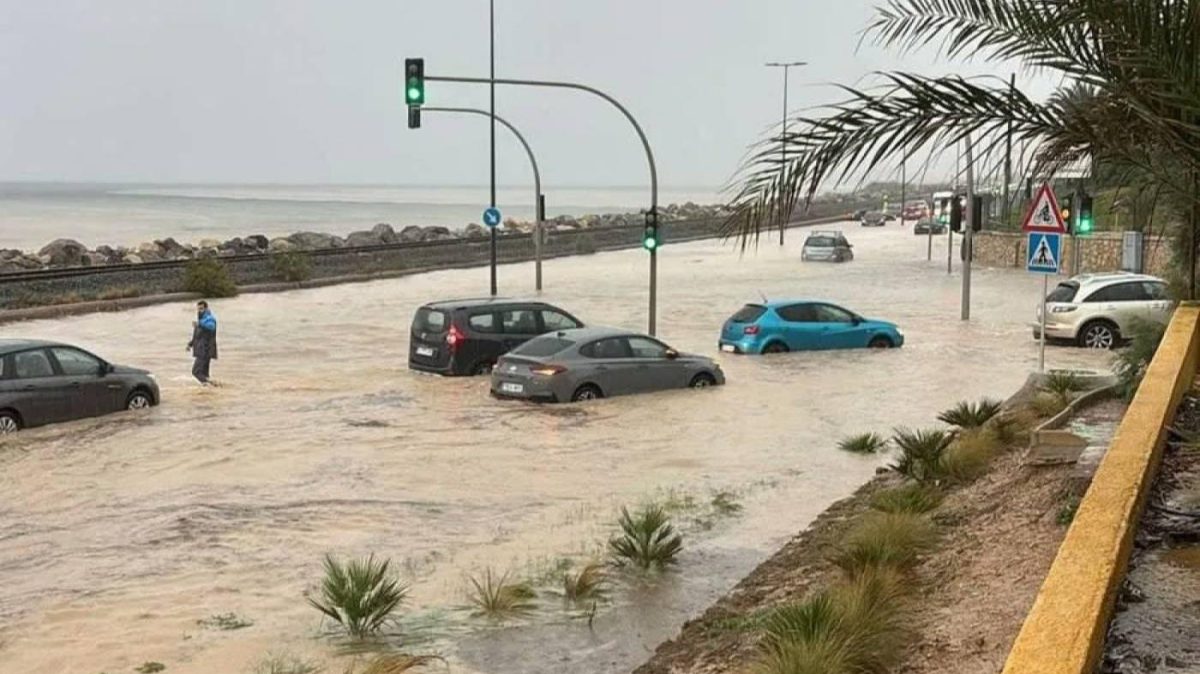 DANA Adam in Spagna, allerta rossa tra Valencia e Alicante per piogge oltre 300 mm