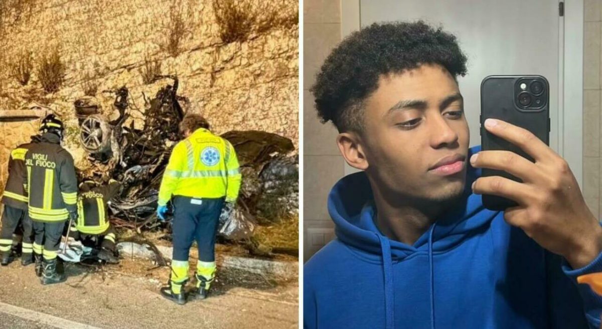 San Severino Marche, Stefano Fiori muore a 21 anni nello schianto della sua BMW contro un muro