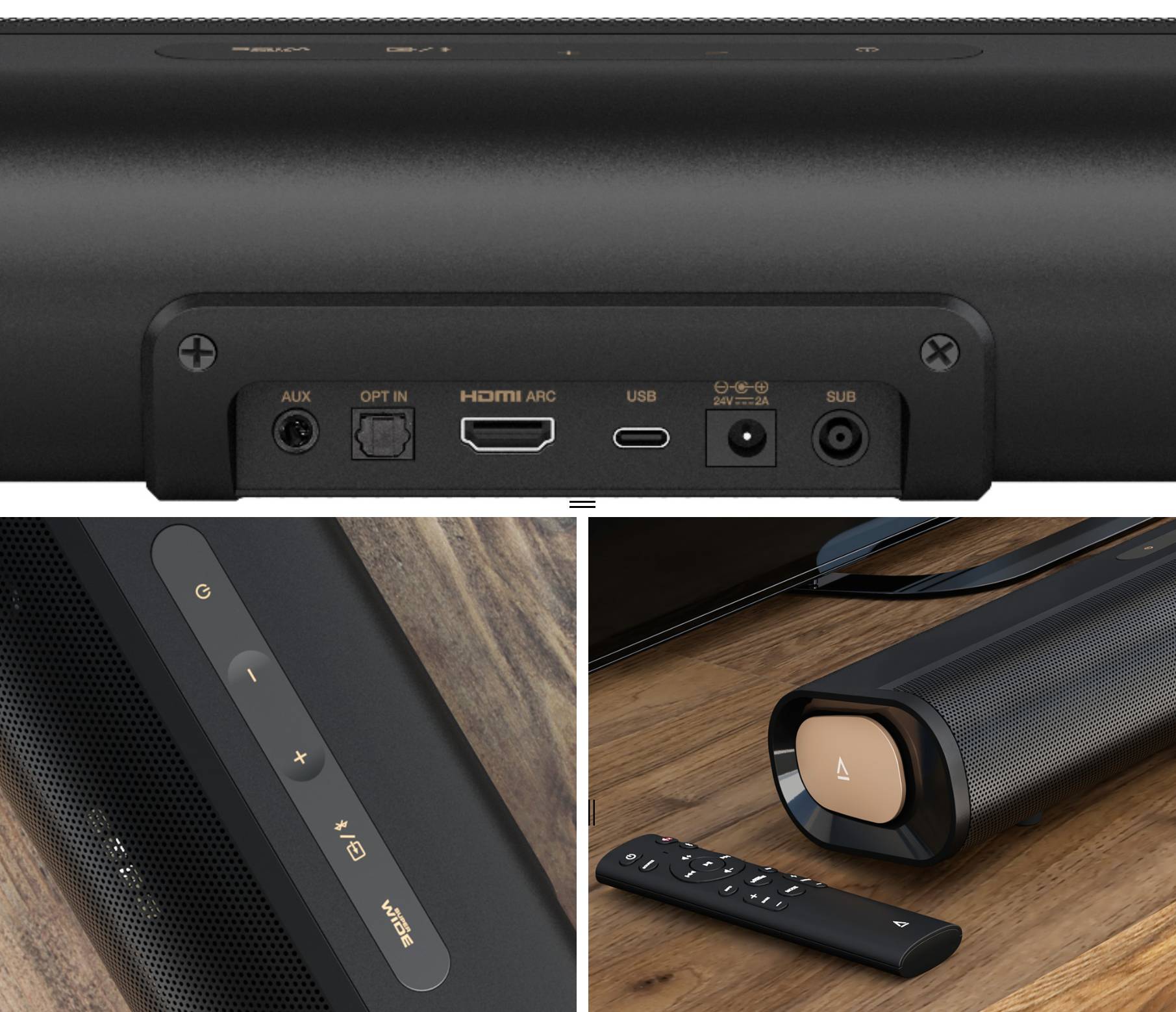 Creative Stage Pro Soundbar 2.1