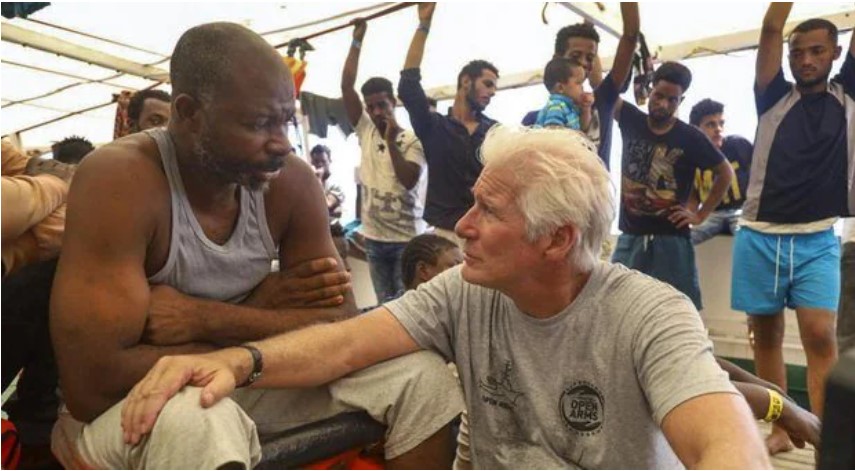 Open Arms : Richard Gere testimone al processo contro Matteo Salvini