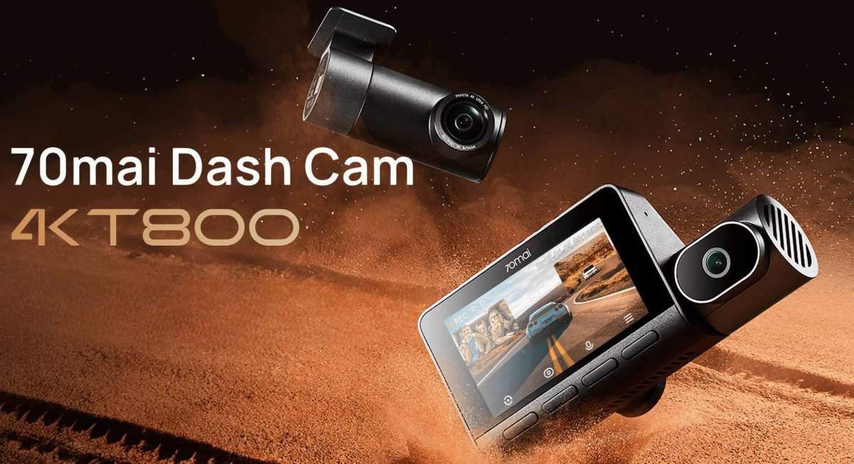 Recensione 70mai Dash Cam 4K T800