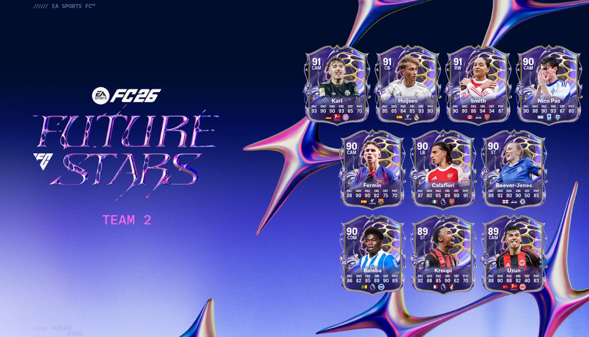 FC 26 annuncia il Team 2 di Future Stars