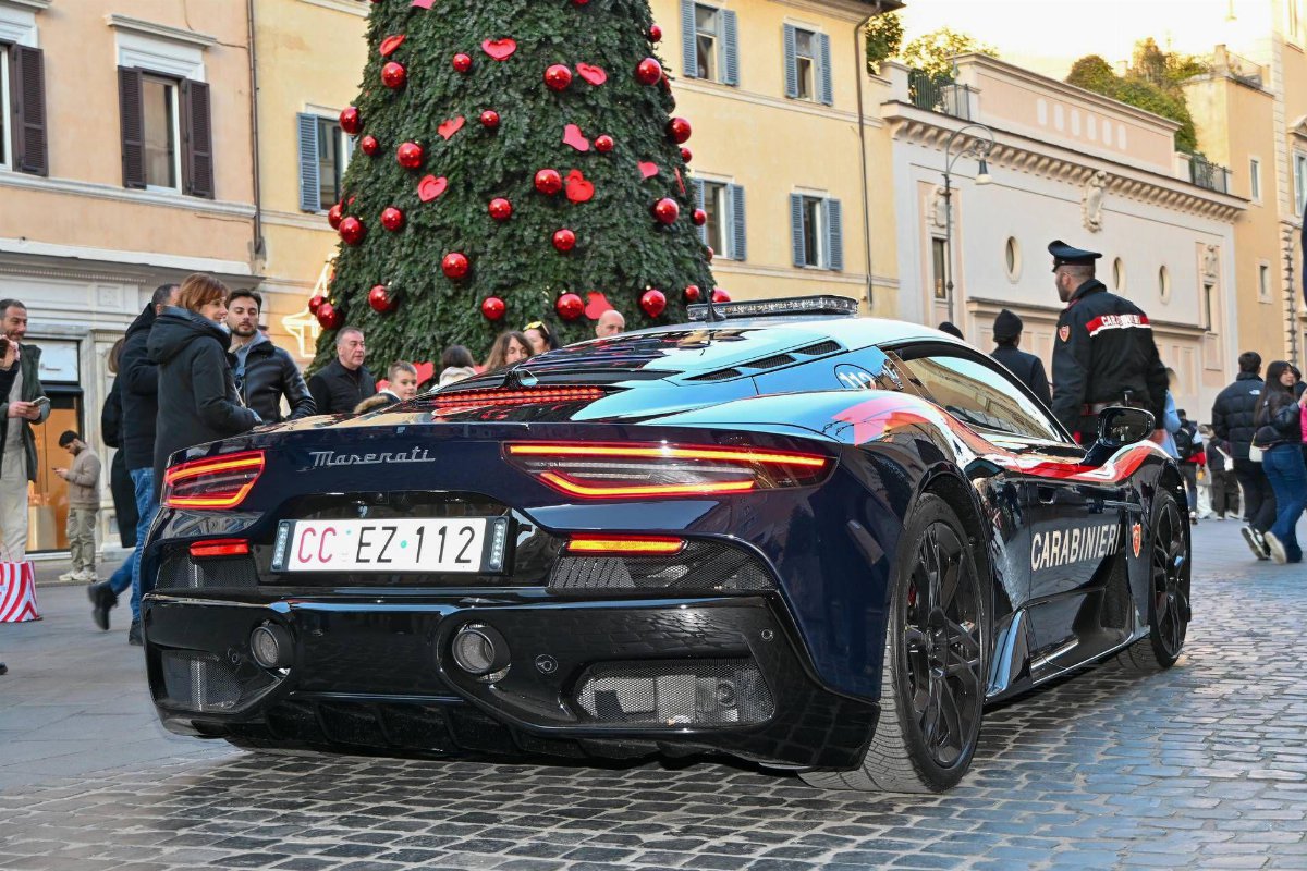 Nuova Maserati per i Carabinieri nei trasporti sanitari urgenti