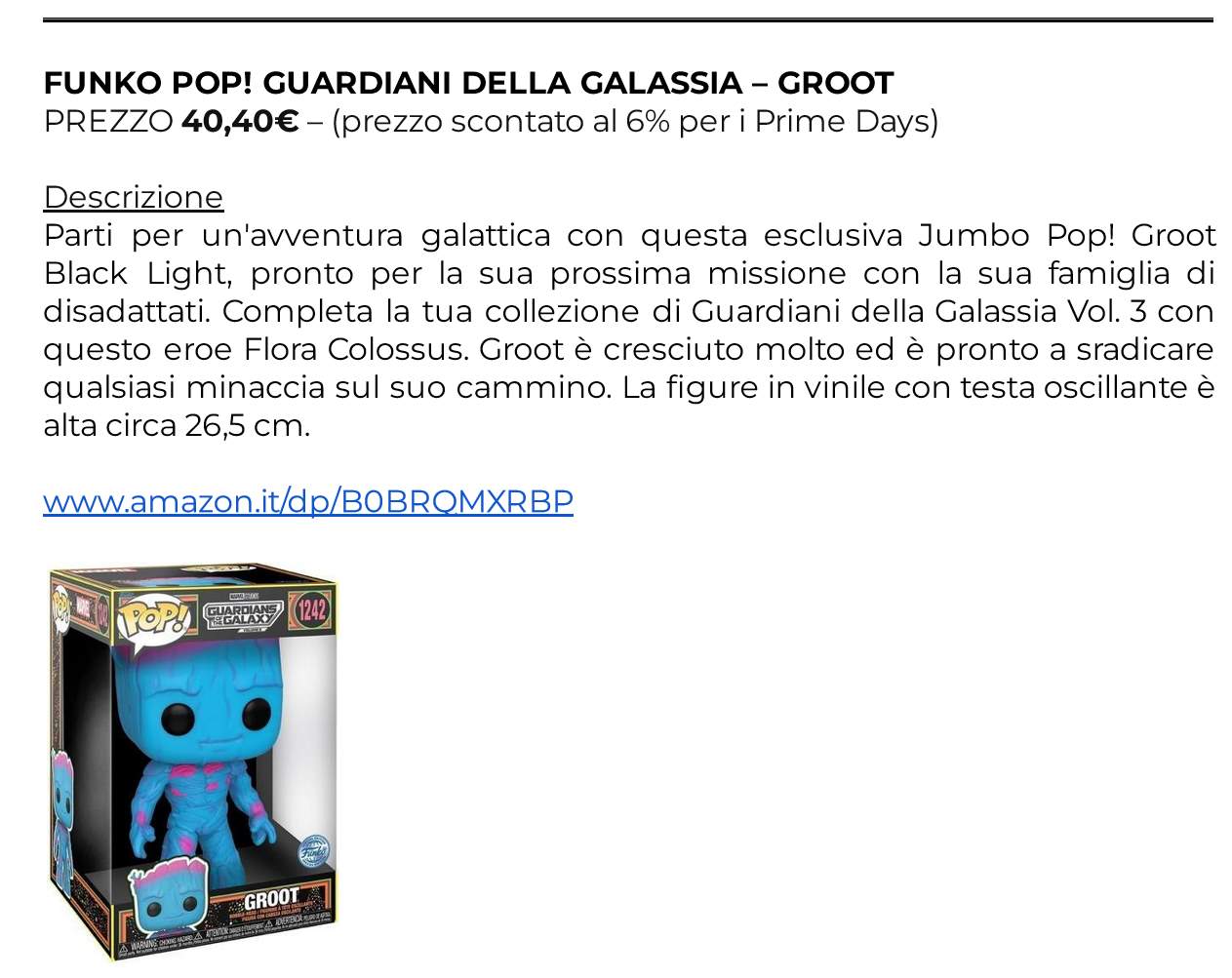 FUNKO! - le offerte per i Prime Days