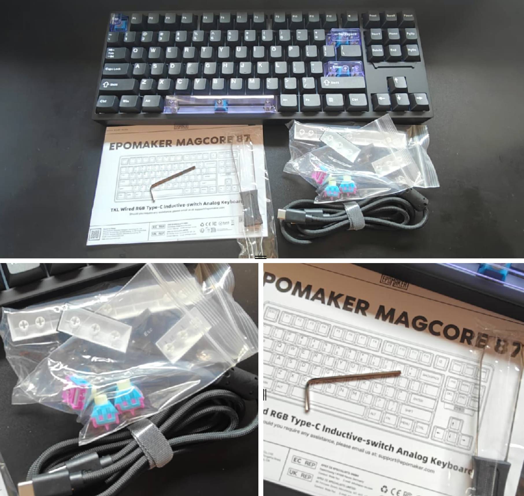 Recensione Epomaker Magcore 87 