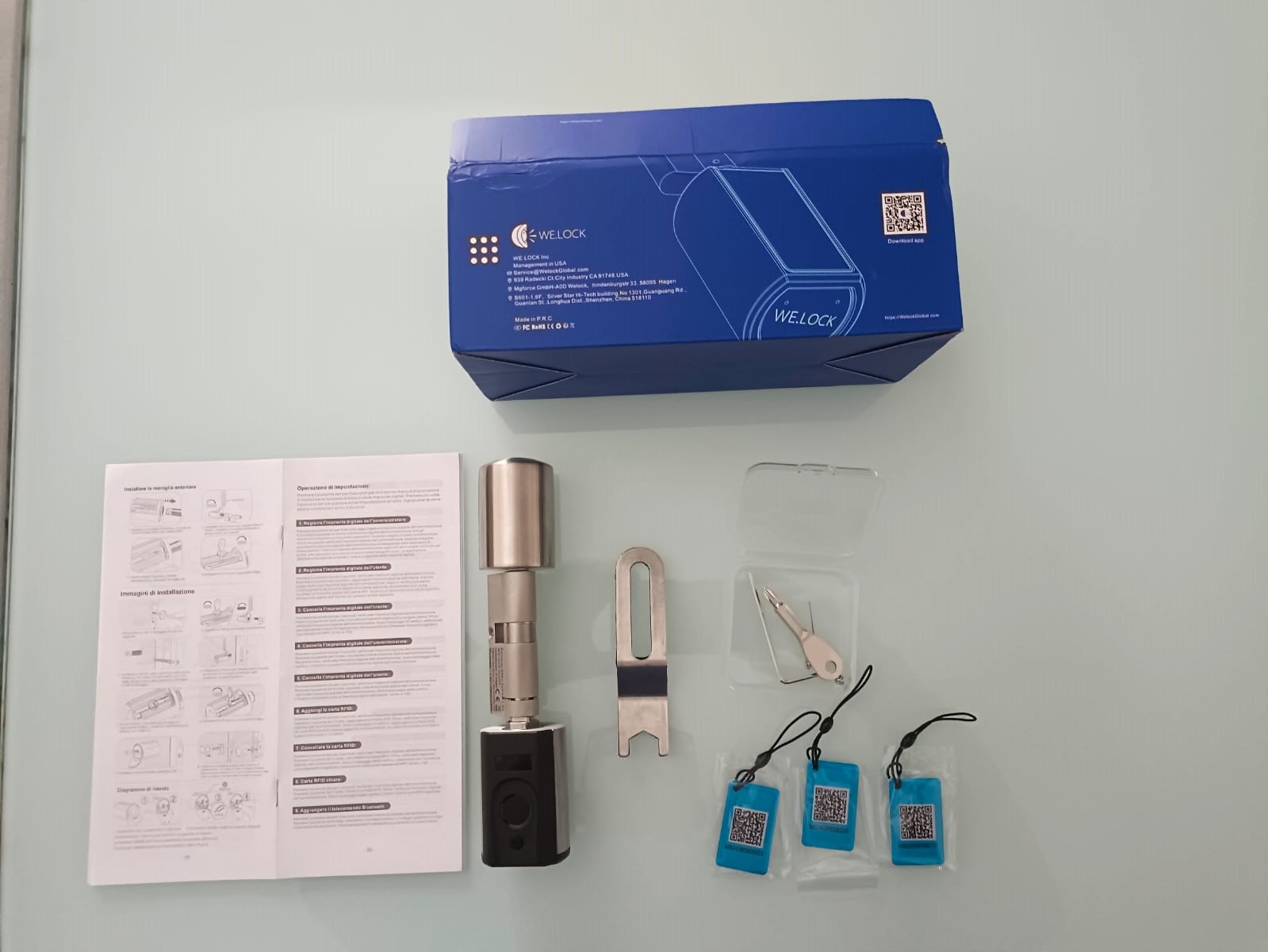 recensione serratura Recensione serratura elettronica Welock Smart Lock Touch63