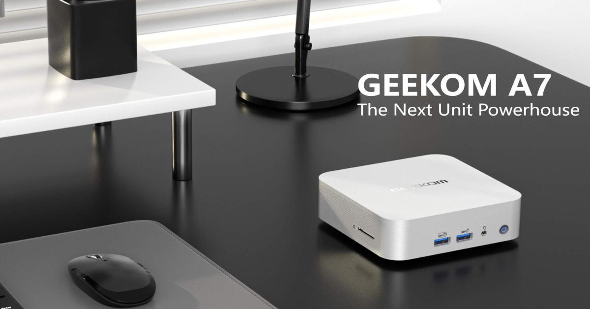 GEEKOM A7 Mini PC Recensione