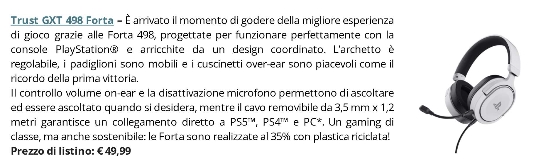 back gaming Back to Gaming: gli accessori di Trust per giocare a settembre