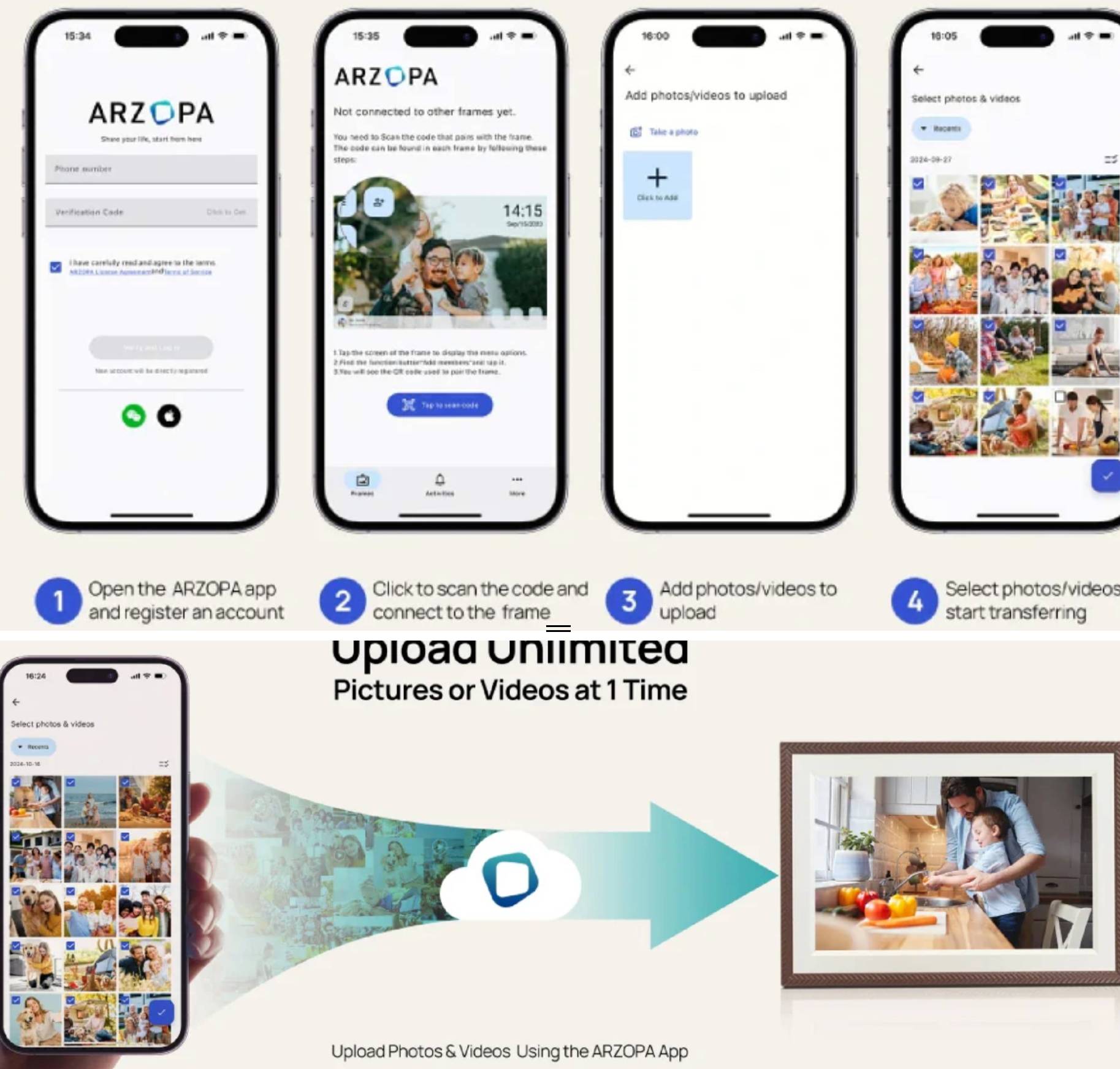 recensione arzopa Recensione Arzopa D10 Digital Photo Frame