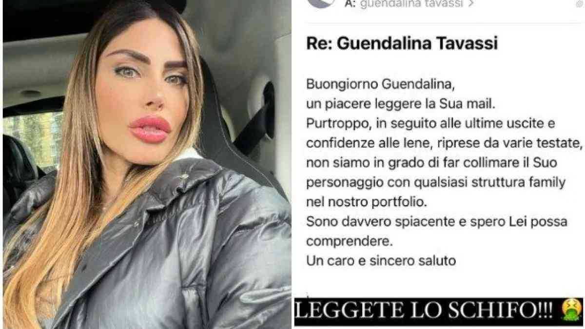 Guendalina Tavassi sui social : bandita da un hotel per famiglie