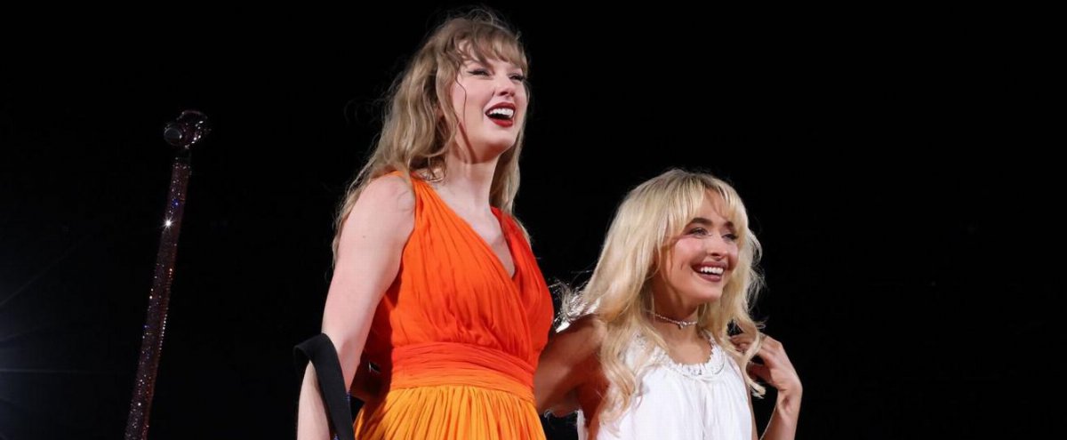 Sabrina Carpenter racconta il blonde moment con Taylor Swift durante il mash-up dell
