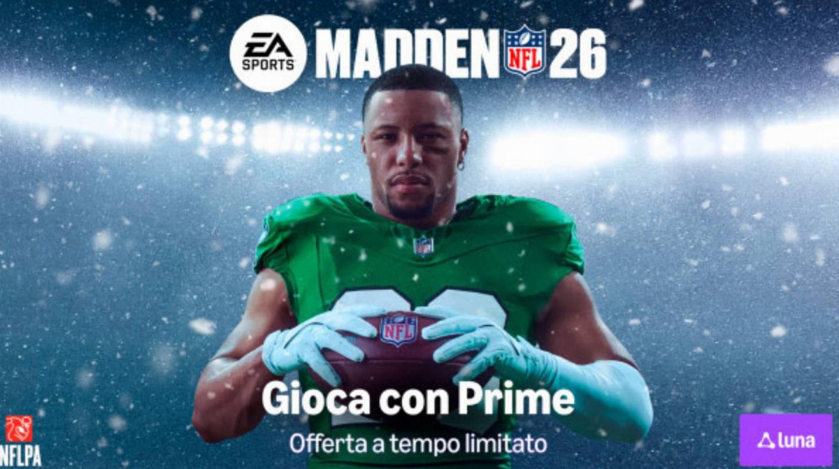 EA SPORTS Madden 26 disponibile per i membri Prime