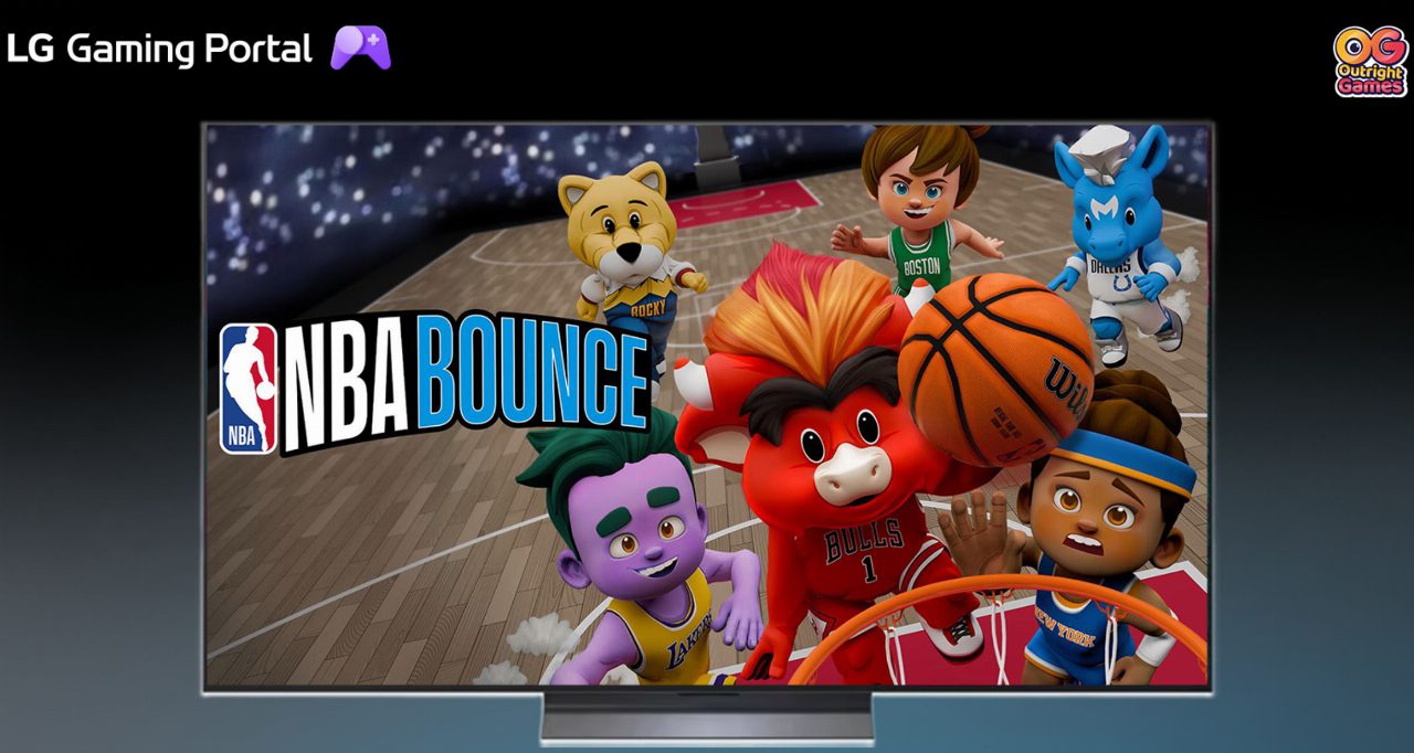 NBA Bounce debutta su Smart TV LG con modalità arcade e multiplayer fino a quattro giocatori