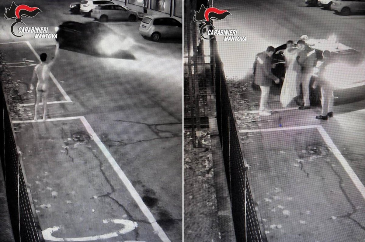 Poggio Rusco, uomo nudo davanti alla caserma: droga sequestrata e denuncia per 43enne Poggio Rusco, uomo nudo davanti alla caserma: droga sequestrata e denuncia per 43enne