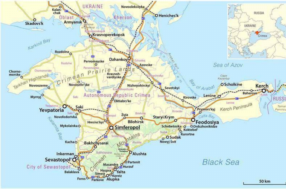 Trump e la gaffe sulla Crimea: Circondata dall Trump e la gaffe sulla Crimea: Circondata dall