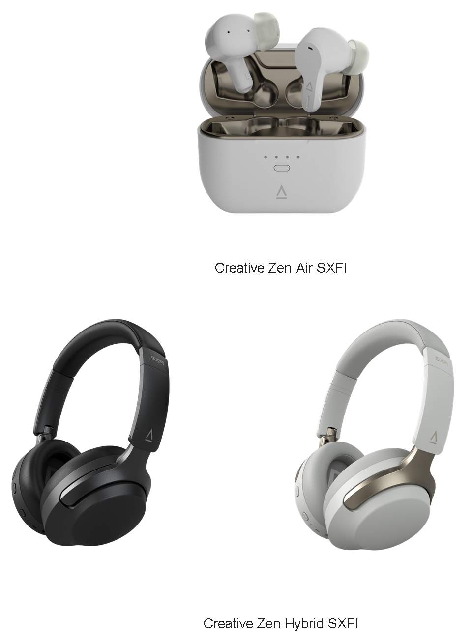 creative sxfi Creative Zen Air SXFI e Creative Zen Hybrid SXFI