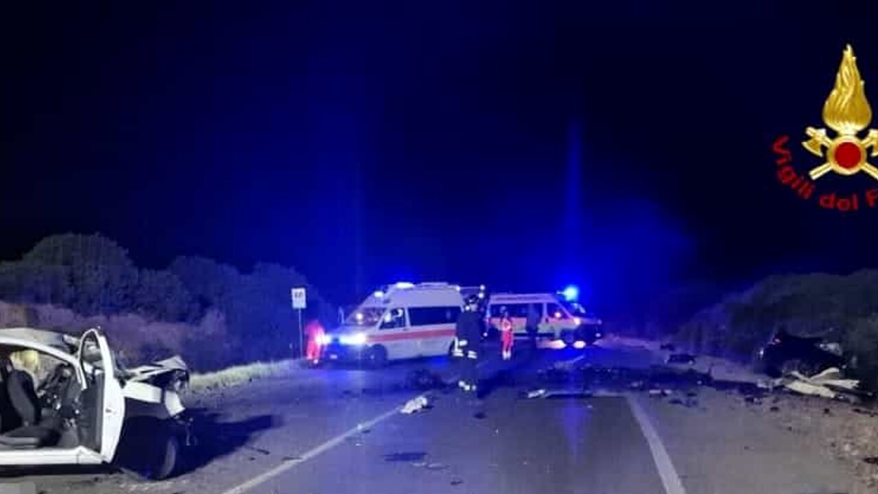 Tragico Incidente Stradale a Portoscuso: Due Vittime Nella Collisione tra Fiat e Bmw