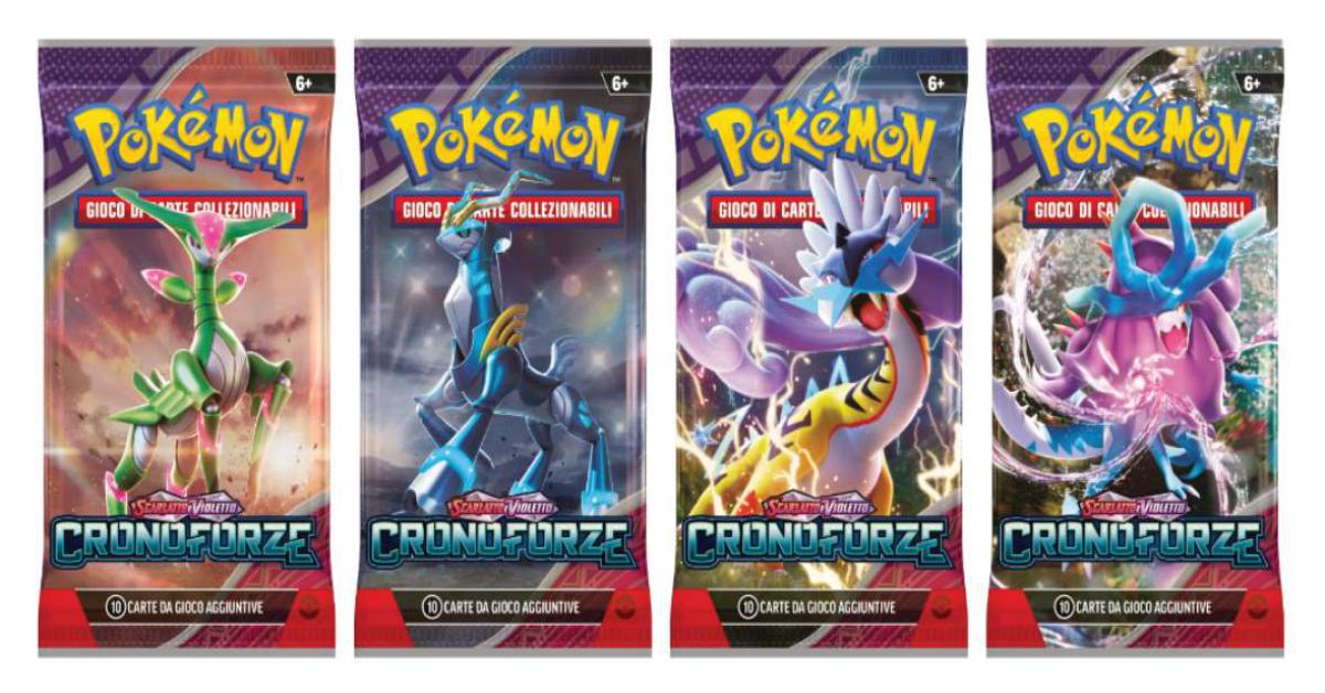 POKÉMON: SCARLATTO E VIOLETTO – CRONOFORZE È DISPONIBILE DA OGGI