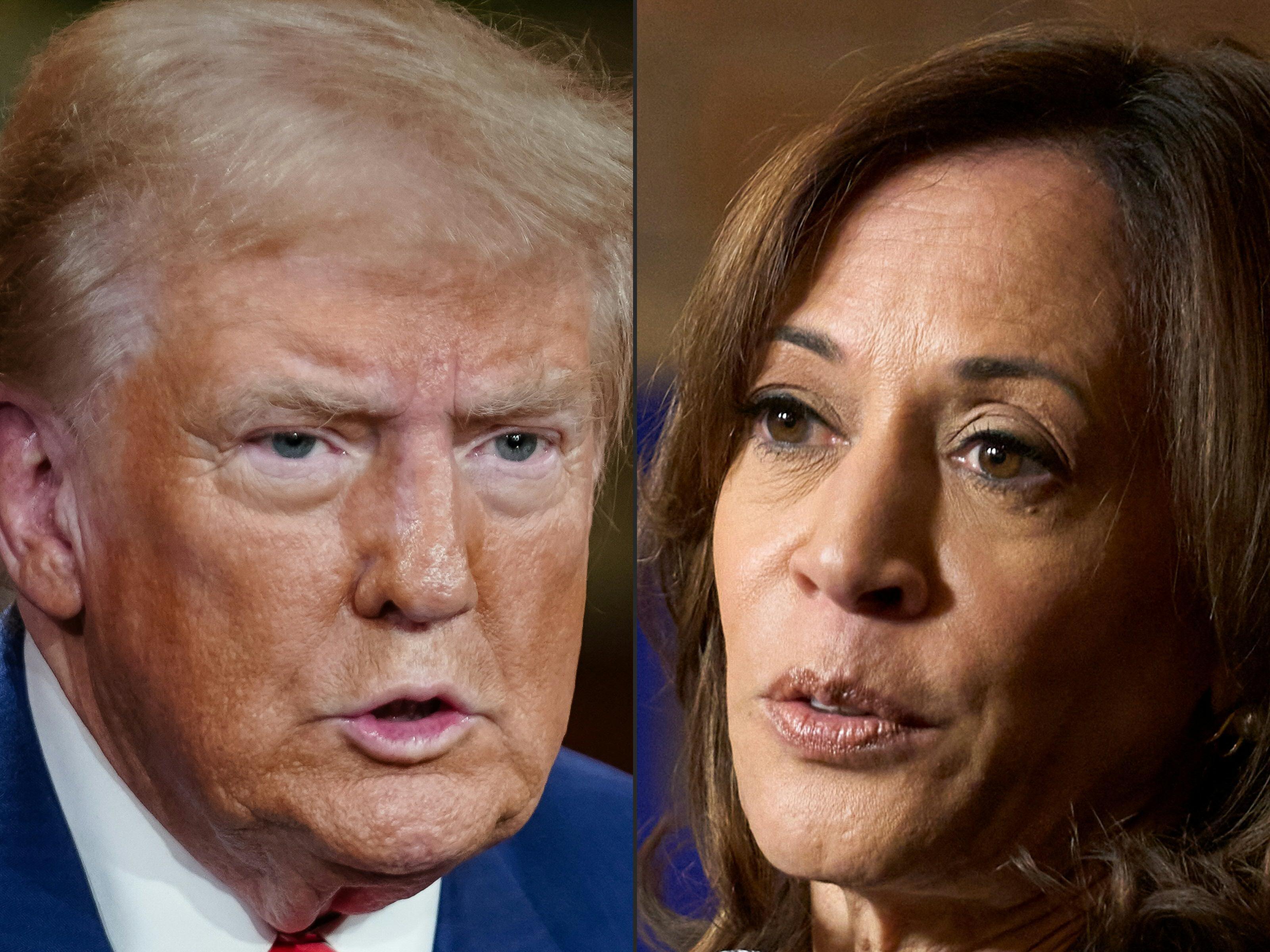 harris trump harris trump