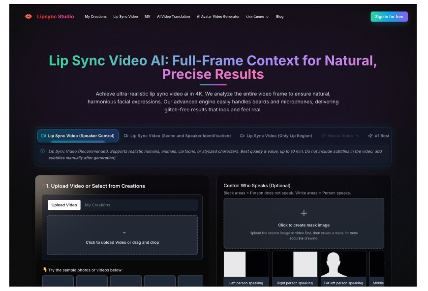 ai Come aggiornare un promo TV con Lip sync ai