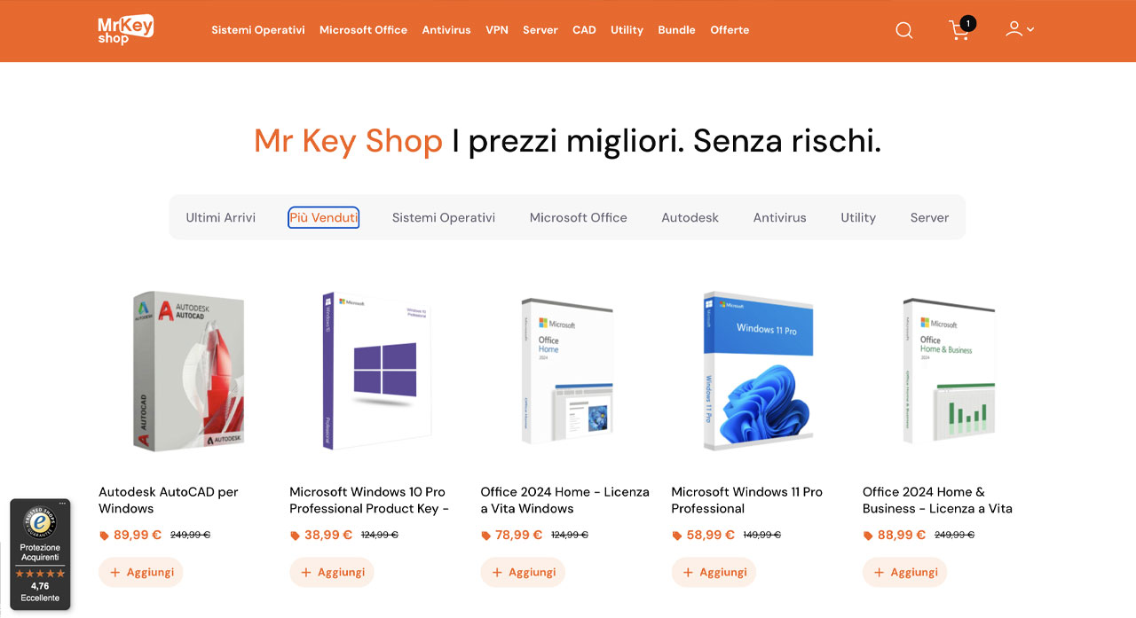 software Quali sono i migliori siti dove acquistare software a buon prezzo