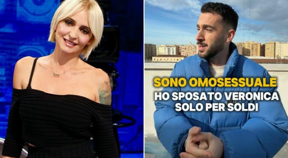Andreas Muller risponde agli hater: Sono omosessuale, ma non ho sposato Veronica per soldi