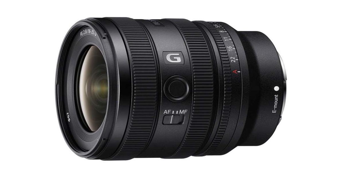 Sony FE 16-25mm F2.8 G - zoom grandangolare G Lens ad ampia apertura