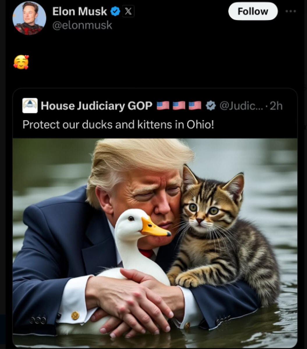 Immigrati mangiano animali: la bufala rilanciata da Trump