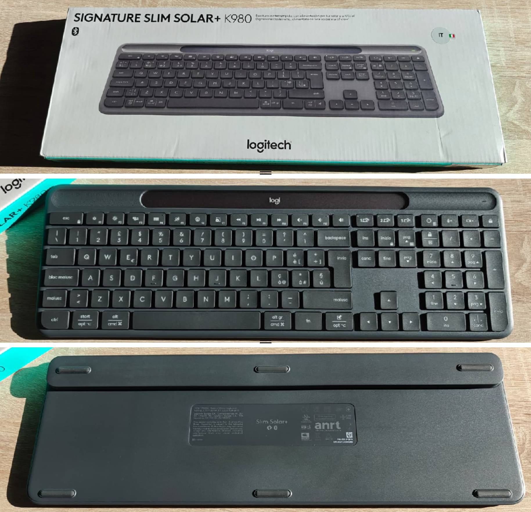 recensione logitech Recensione Logitech Signature Slim Solar+ K980
