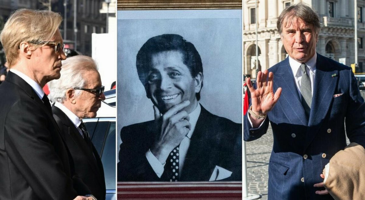 Valentino, scontro tra Giancarlo Giammetti e Brunello Cucinelli dopo le esequie