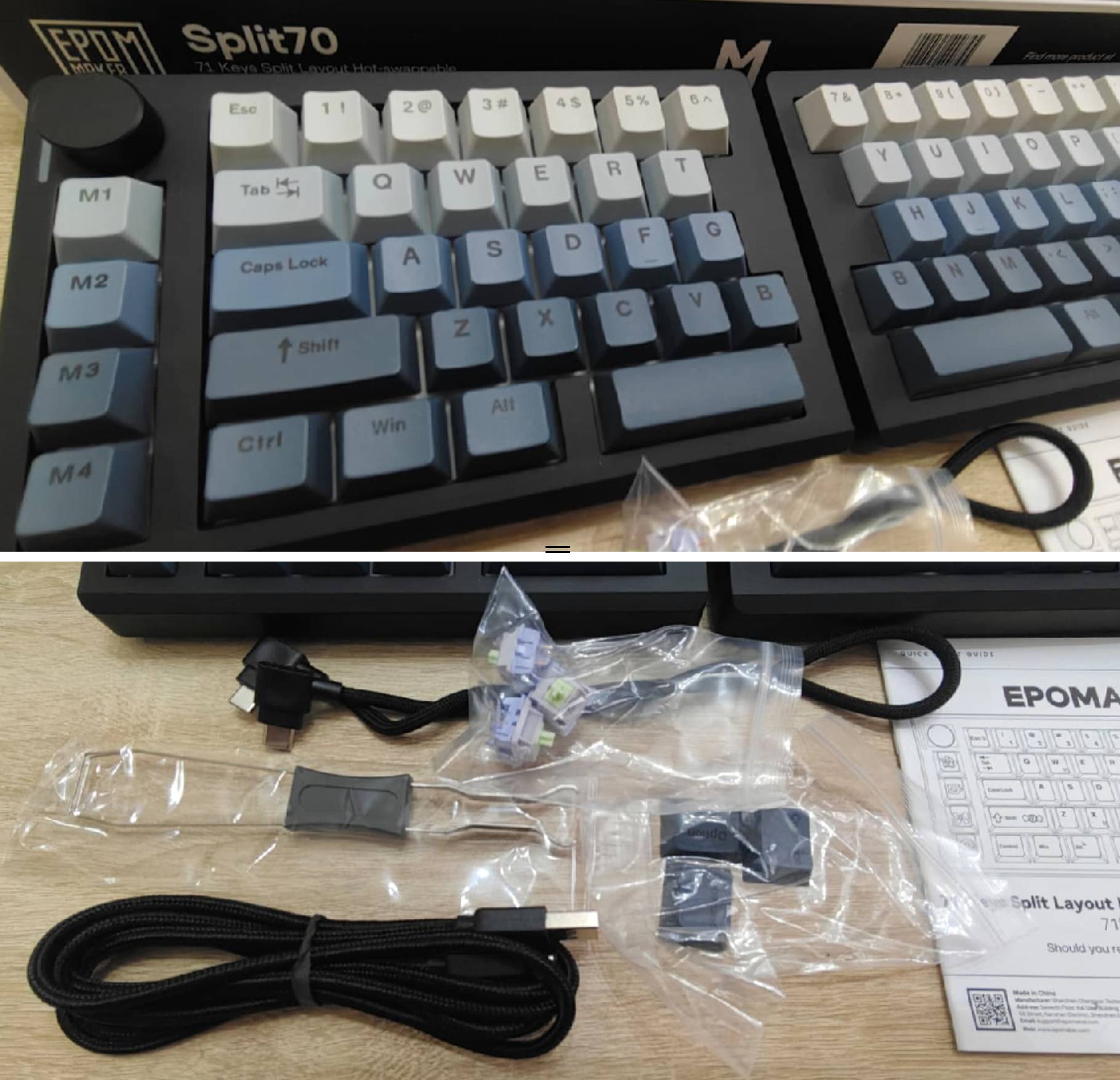 Recensione EPOMAKER Split70 