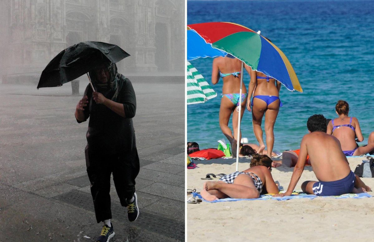 Meteo, caldo africano e temporali estivi: l Meteo, caldo africano e temporali estivi: l
