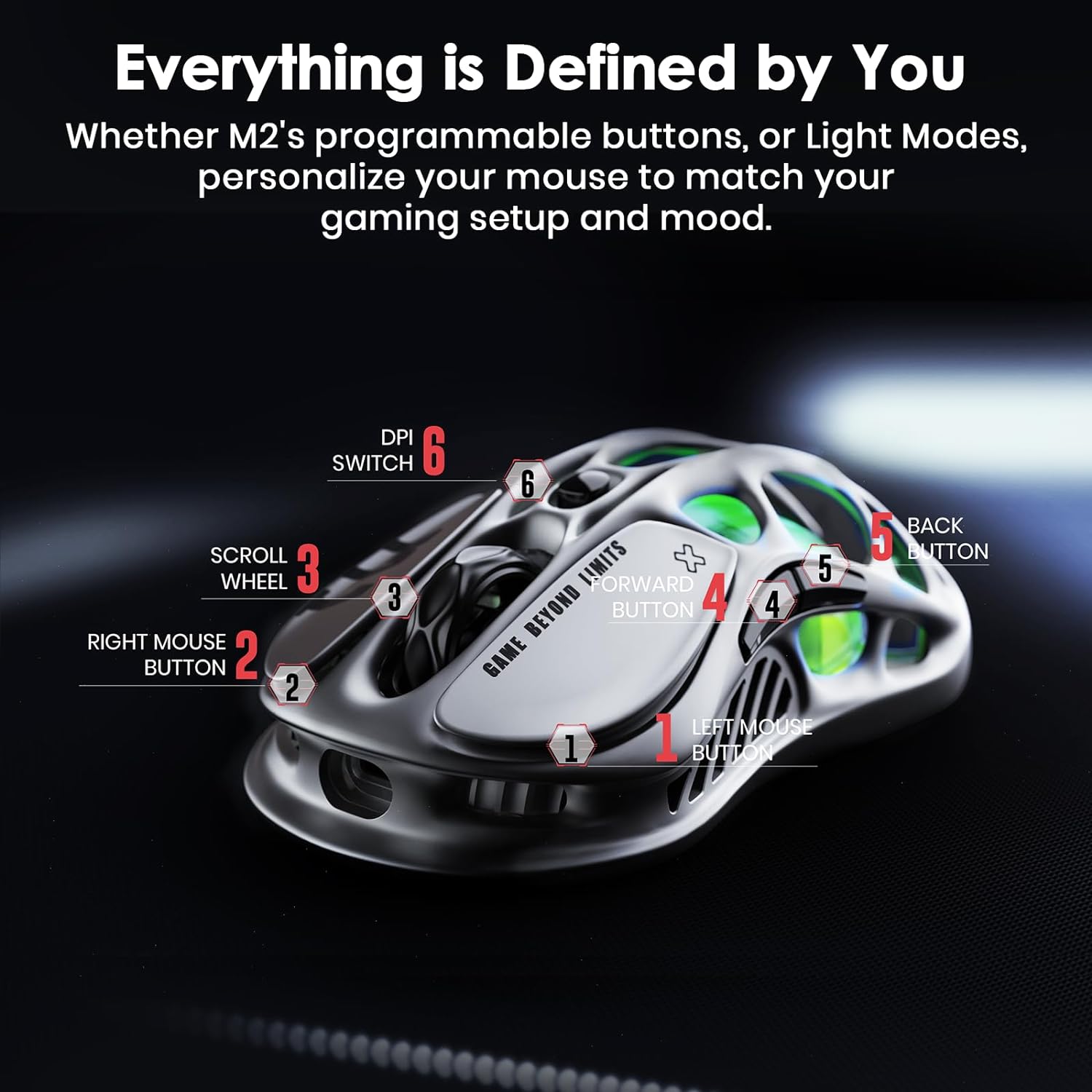 Mercury M1 Pro Wireless Gaming Mouse in sconto
