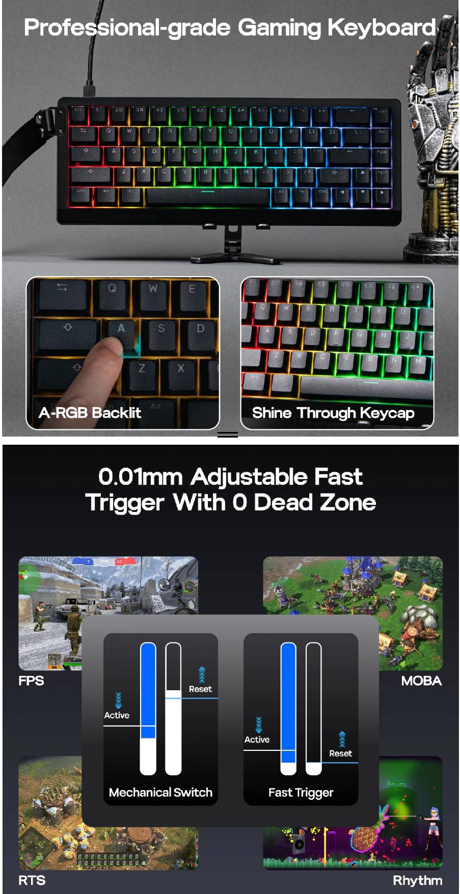 recensione epomaker Recensione EPOMAKER HE68 Lite