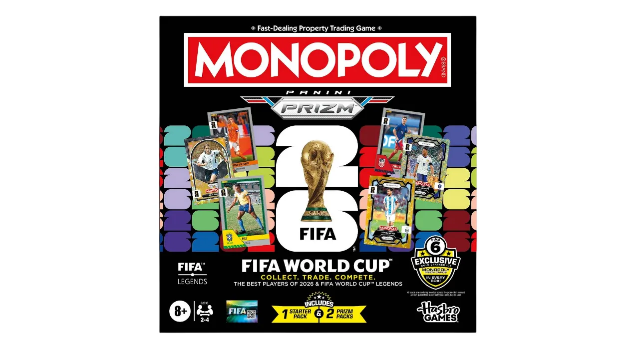Hasbro presenta i giochi ufficiali della Fifa World Cup 2026 Hasbro presenta i giochi ufficiali della Fifa World Cup 2026